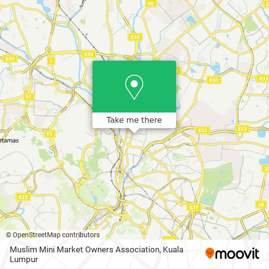 Muslim Mini Market Owners Association map