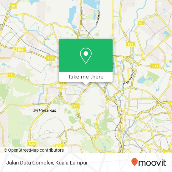 Jalan Duta Complex map