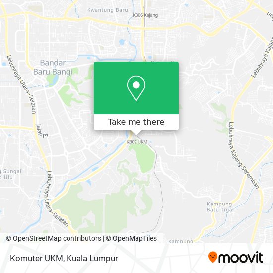 Peta Komuter UKM