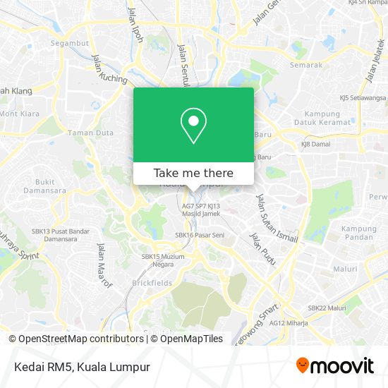 Peta Kedai RM5