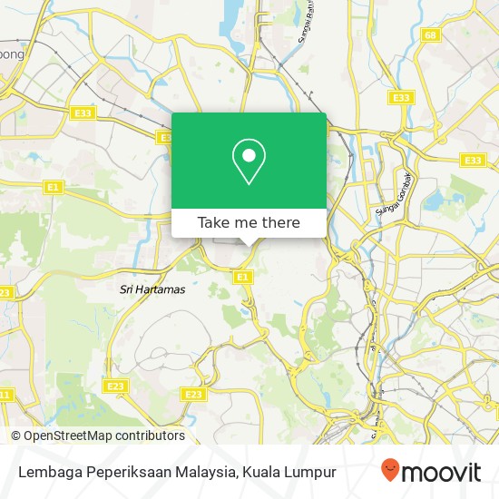 Peta Lembaga Peperiksaan Malaysia