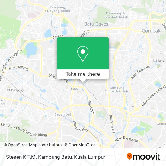 Stesen K.T.M. Kampung Batu map