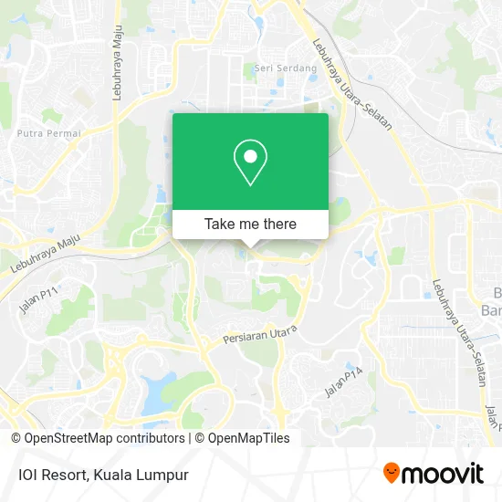 IOI Resort map