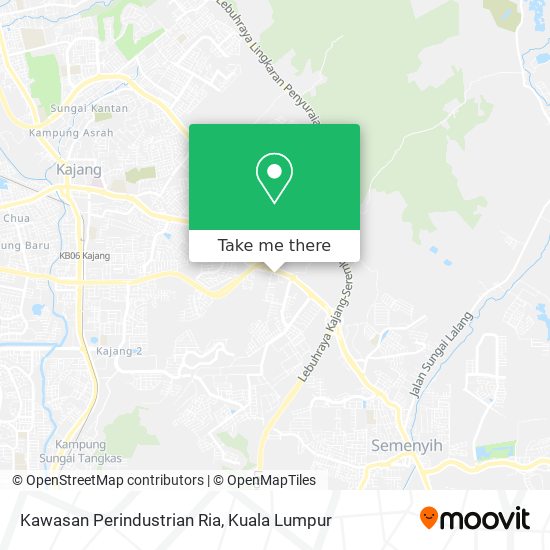 Kawasan Perindustrian Ria map