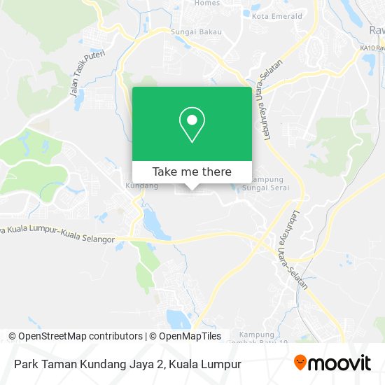 Peta Park Taman Kundang Jaya 2