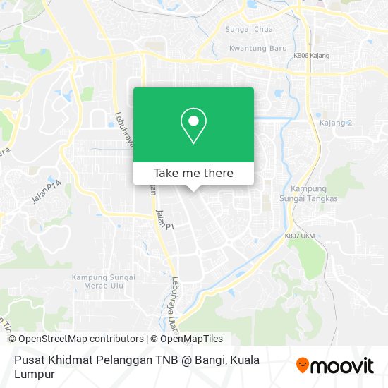 Pusat Khidmat Pelanggan TNB @ Bangi map