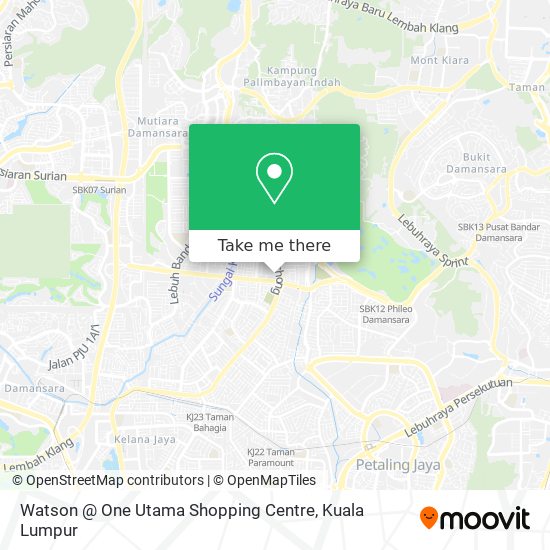 Peta Watson @ One Utama Shopping Centre