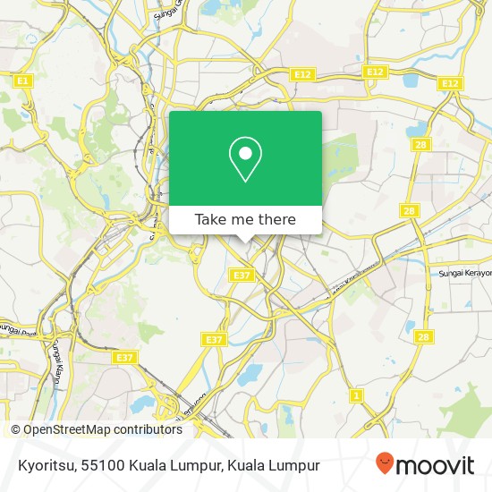 Kyoritsu, 55100 Kuala Lumpur map