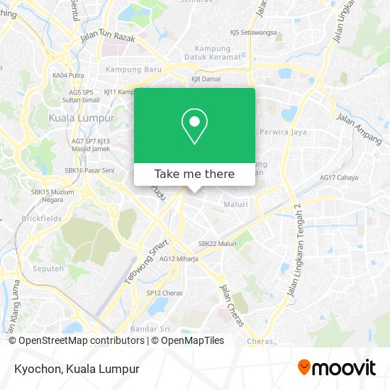 Kyochon map