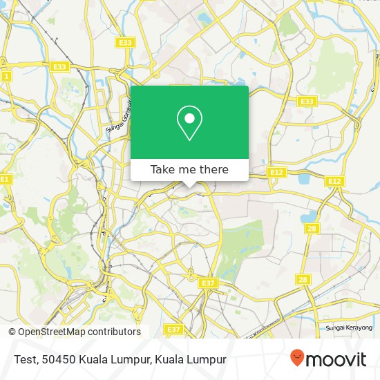 Peta Test, 50450 Kuala Lumpur