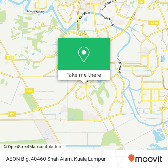 AEON Big, 40460 Shah Alam map