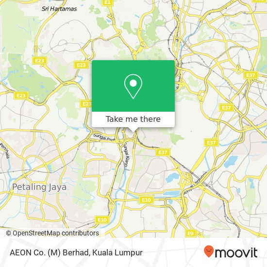 AEON Co. (M) Berhad map