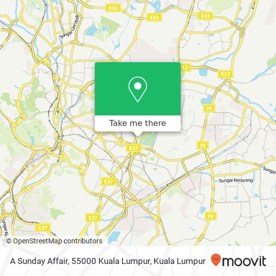 Peta A Sunday Affair, 55000 Kuala Lumpur