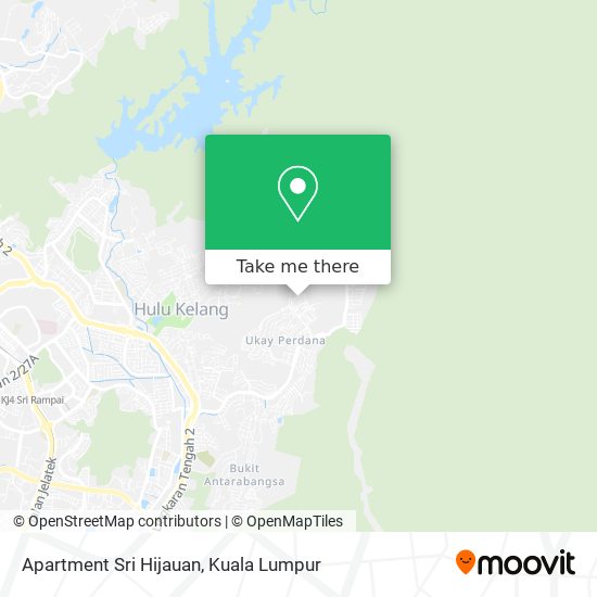 Apartment Sri Hijauan map