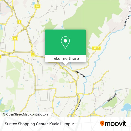 Suntex Shopping Center map