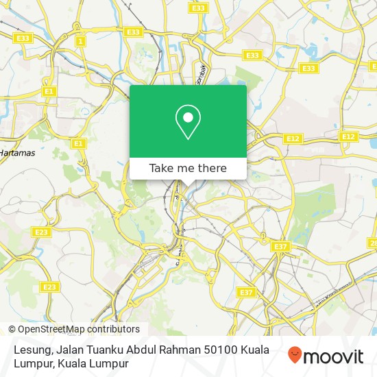 Lesung, Jalan Tuanku Abdul Rahman 50100 Kuala Lumpur map