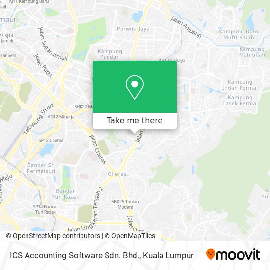 ICS Accounting Software Sdn. Bhd. map
