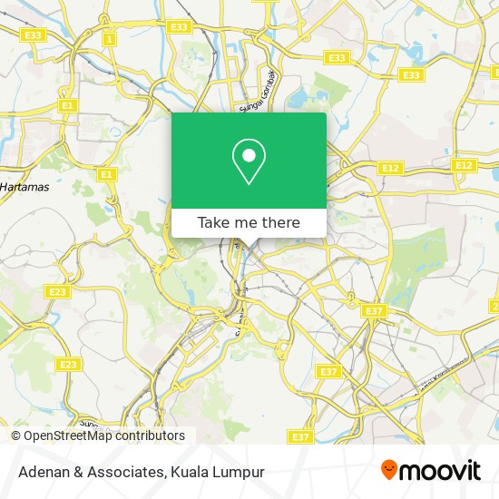 Adenan & Associates map