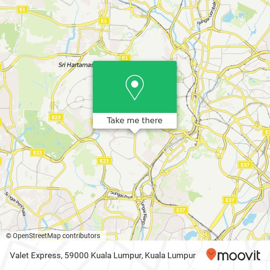 Valet Express, 59000 Kuala Lumpur map