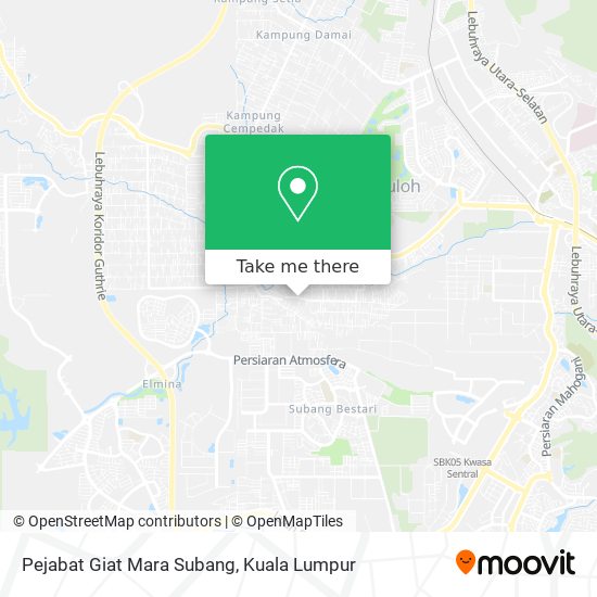 Peta Pejabat Giat Mara Subang