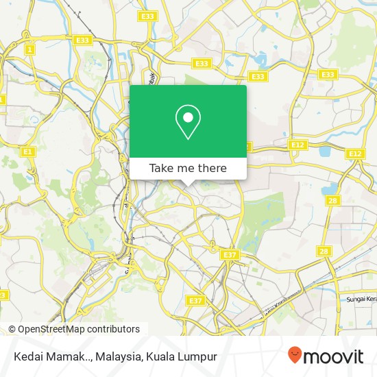 Peta Kedai Mamak.., Malaysia