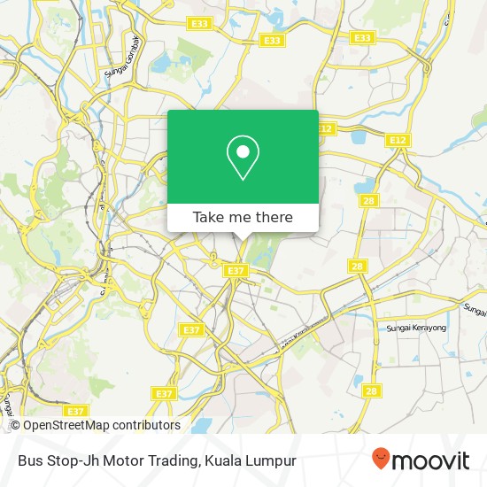 Bus Stop-Jh Motor Trading map