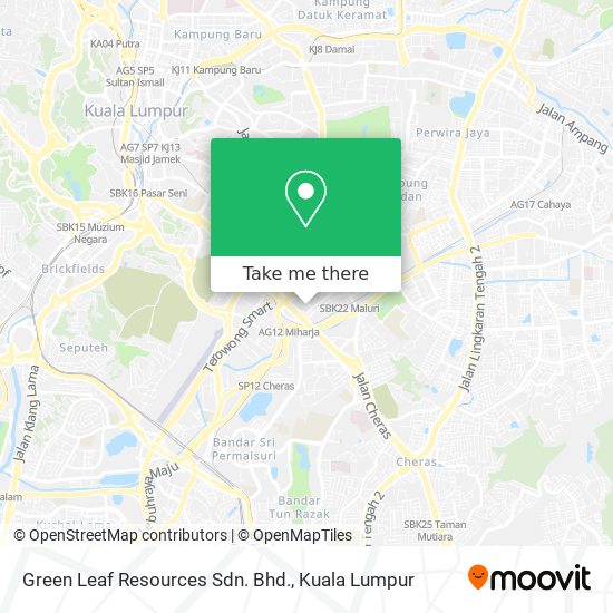 Green Leaf Resources Sdn. Bhd. map