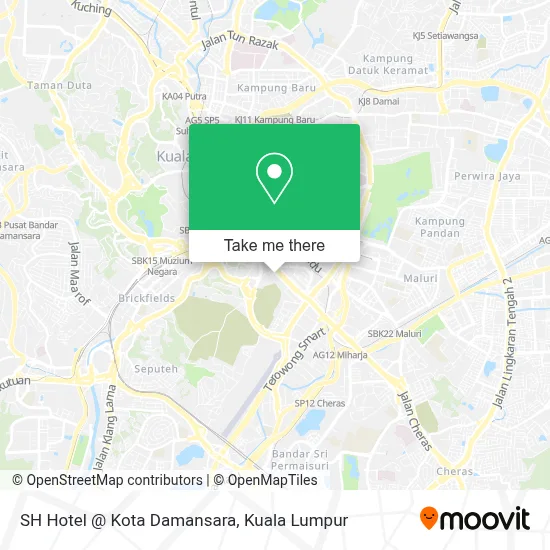 SH Hotel @ Kota Damansara map
