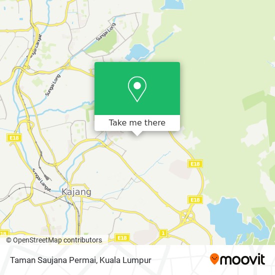 Taman Saujana Permai map