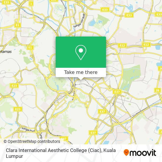 Clara International Aesthetic College (Ciac) map