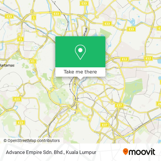 Advance Empire Sdn. Bhd. map