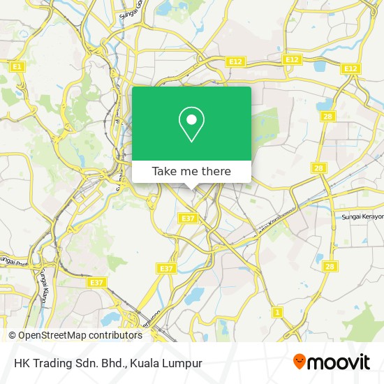 HK Trading Sdn. Bhd. map