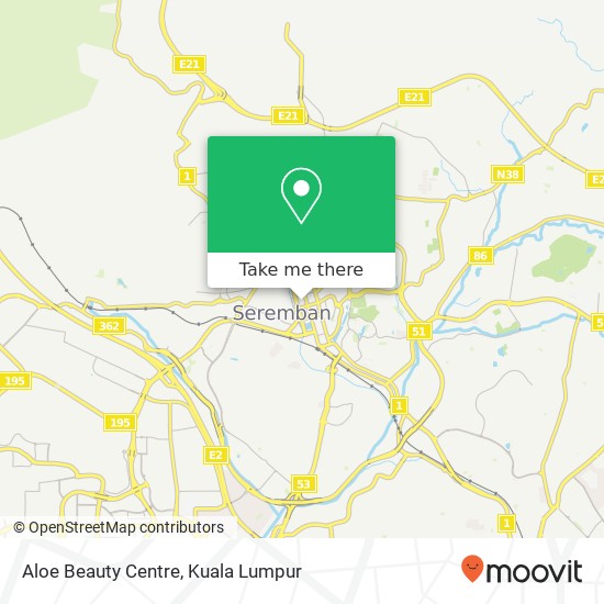 Aloe Beauty Centre map