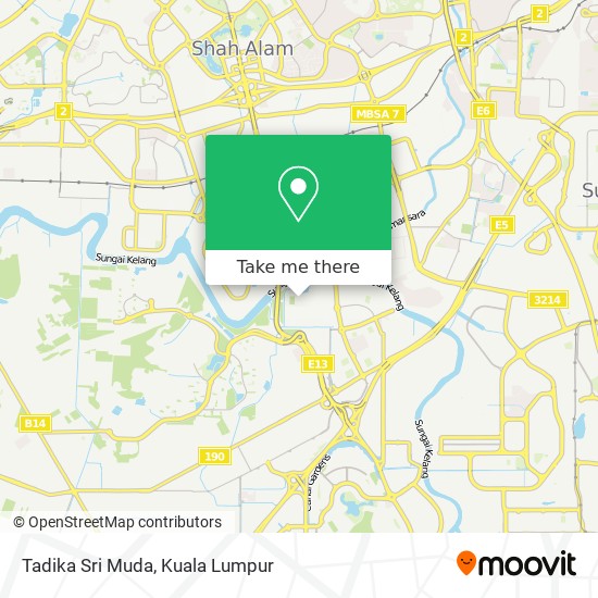 Tadika Sri Muda map