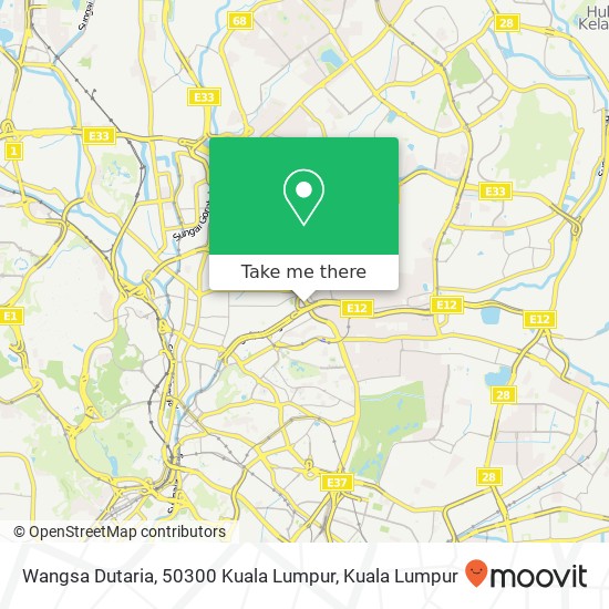 Peta Wangsa Dutaria, 50300 Kuala Lumpur