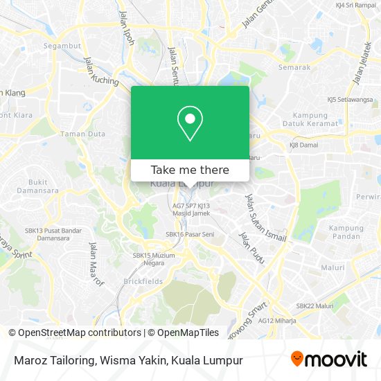 Peta Maroz Tailoring, Wisma Yakin