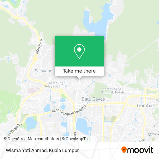 Wisma Yati Ahmad map