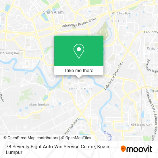 78 Seventy Eight Auto Win Service Centre map