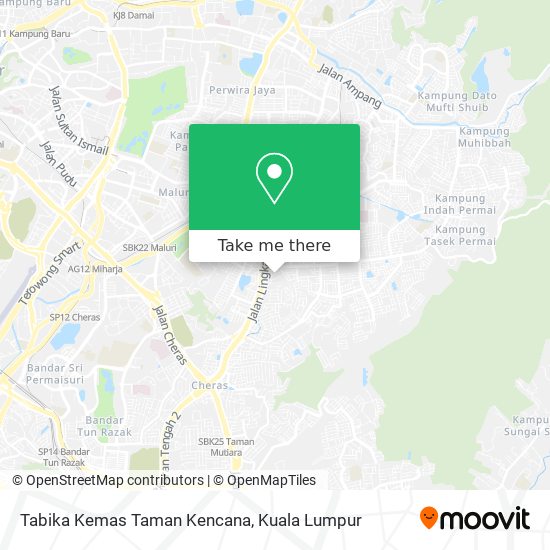 Peta Tabika Kemas Taman Kencana