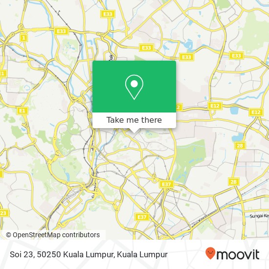 Soi 23, 50250 Kuala Lumpur map