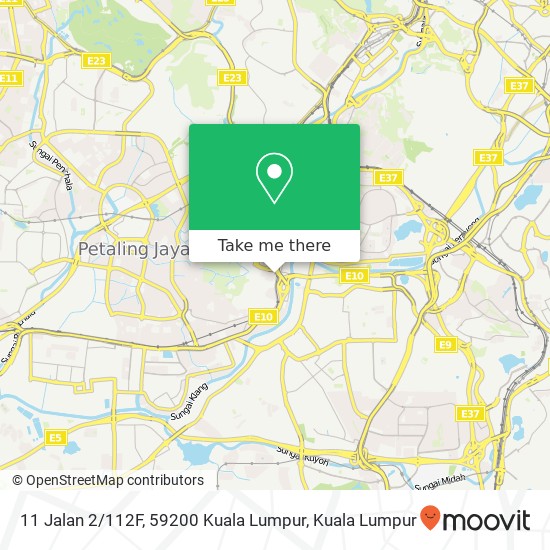 11 Jalan 2 / 112F, 59200 Kuala Lumpur map