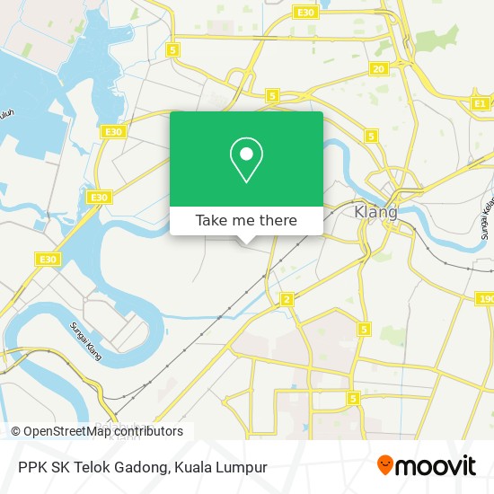 PPK SK Telok Gadong map