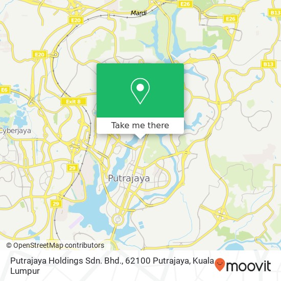 Peta Putrajaya Holdings Sdn. Bhd., 62100 Putrajaya