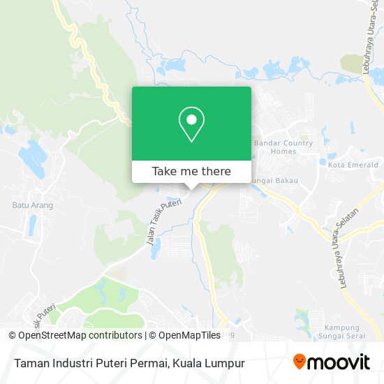 Taman Industri Puteri Permai map