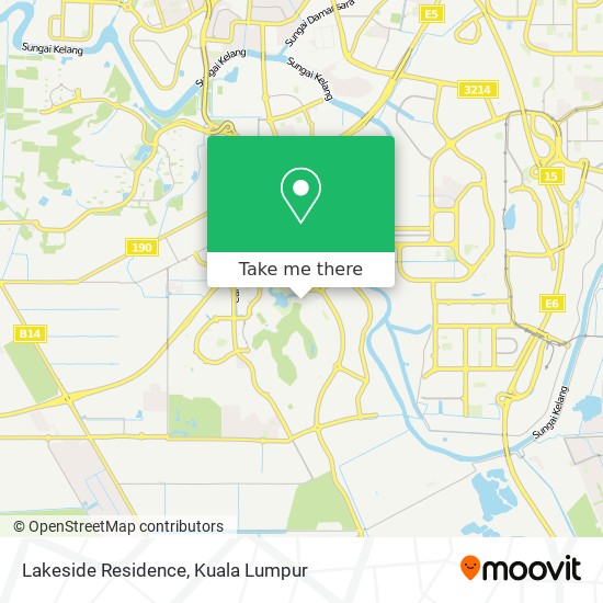 Lakeside Residence map
