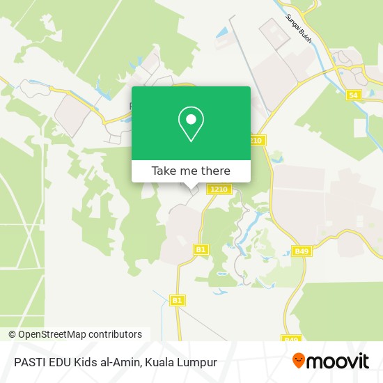 PASTI EDU Kids al-Amin map