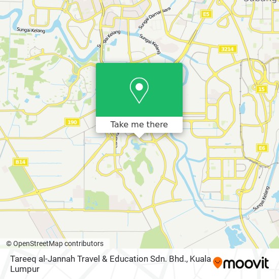 Tareeq al-Jannah Travel & Education Sdn. Bhd. map