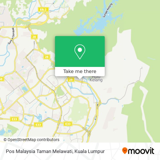 How To Get To Pos Malaysia Taman Melawati In Gombak By Bus Mrt Lrt Or Monorail Moovit