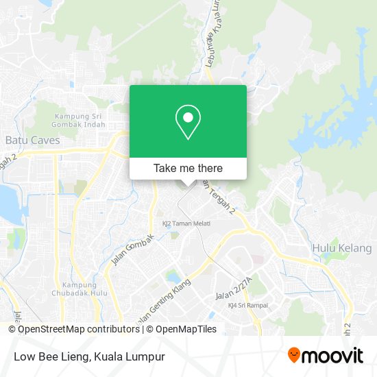 Low Bee Lieng map