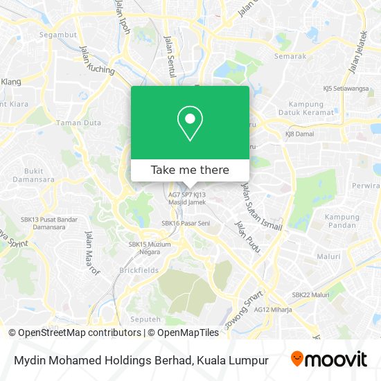 Mydin Mohamed Holdings Berhad map